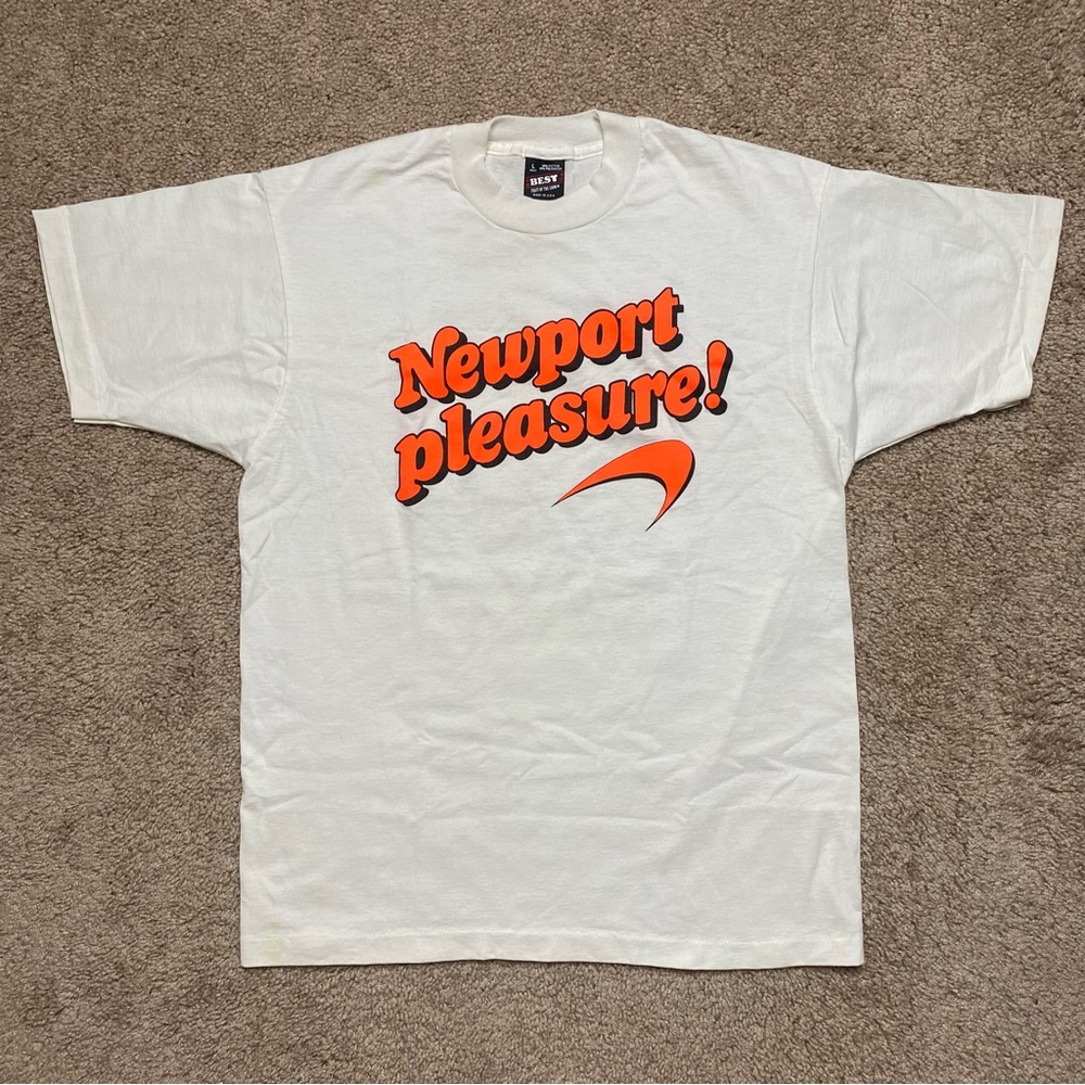 Vintage Newport Pleasure! Single Stitch Shirt